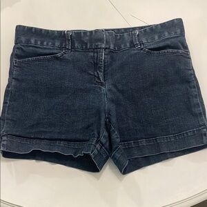 The Limited dark blue Jean Shorts Classic Style